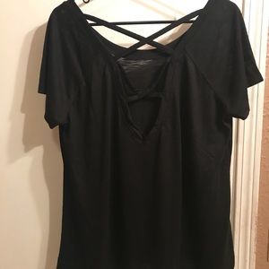 Torrid Black Strappy Top